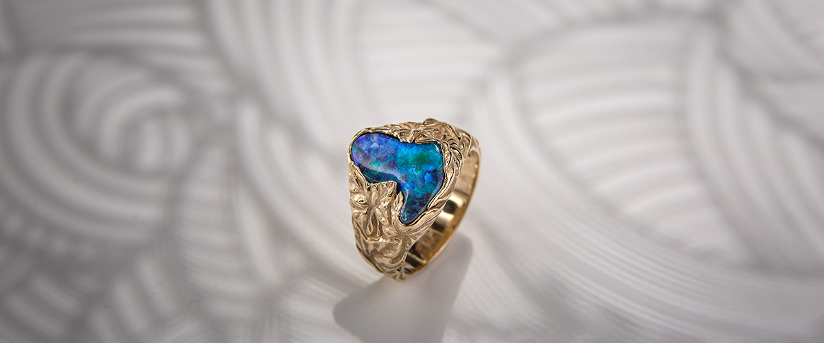 gold opal jewelry gabilo