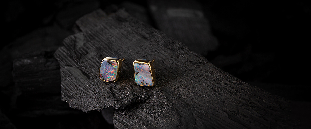opal studs earrings gabilo