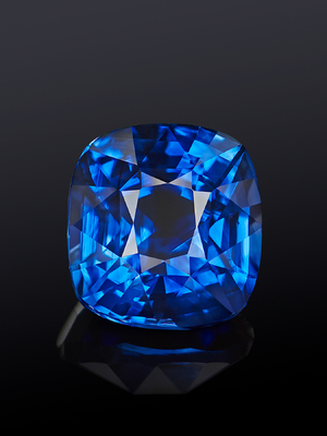Royal Blue Sapphire Sri Lanka 1.53 carats GIA, EG Lab and MSU Gem Report