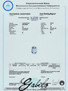 Aquamarin Oval 5x7 Facette 0.66 Karat mit MSU-Zertifikat