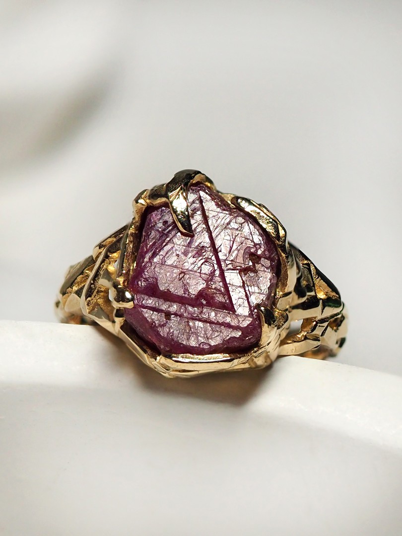 ruby gold ring