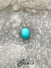 Turquoise 5x7 oval 0.85 ct
