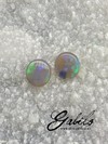 Black opal pair oval cut 2.21 ct 