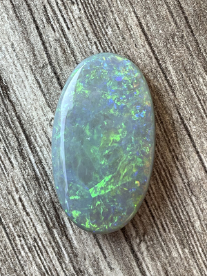 Australian green opal 12.10 ct