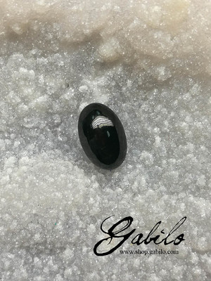 Apatite with Cat's Eye Effect cabochon cut 6.10 ct