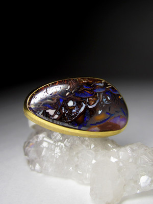 Großer Ring mit Opal König