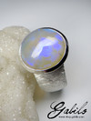 Opal Neon Electric Gold Ring 