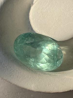 Green beryl 14.85 carats