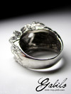 Rock Crystal Silver Ring