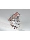 Polychrome tourmaline crystal silver ring