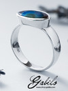 Ring mit Boulder Opal Australier