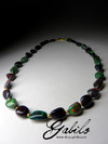 Perlen aus schwarzem Opal Ethiopian