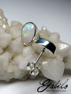 Ohrringe mit Opal Perlen Silber
