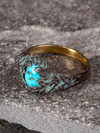 Ivy - Turquoise silver ring