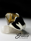 Reserved: Rutilated quartz silver ring
