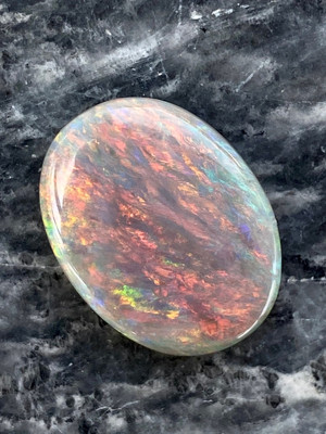 Reserved: Australian opal oval 8.37 ct