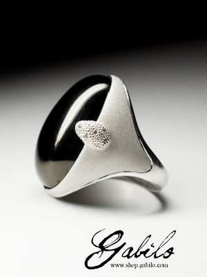 Ring mit einem Taucher in Silber