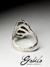 Ring mit Landschaftsjaspis in Silber