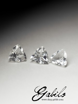 Bergkristall-Set 3.30 Karat mit Zertifikat