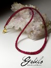 Spinel beads necklace