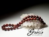 Perlen aus rotem Jaspis