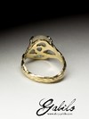 Moonstone gold ring 