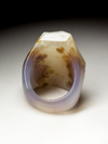 Solid quartz ring