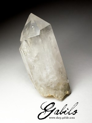 Large rock crystal specimen