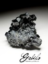 Black tourmaline crystals сluster