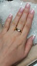 Moonstone adularia gold ring with gem report