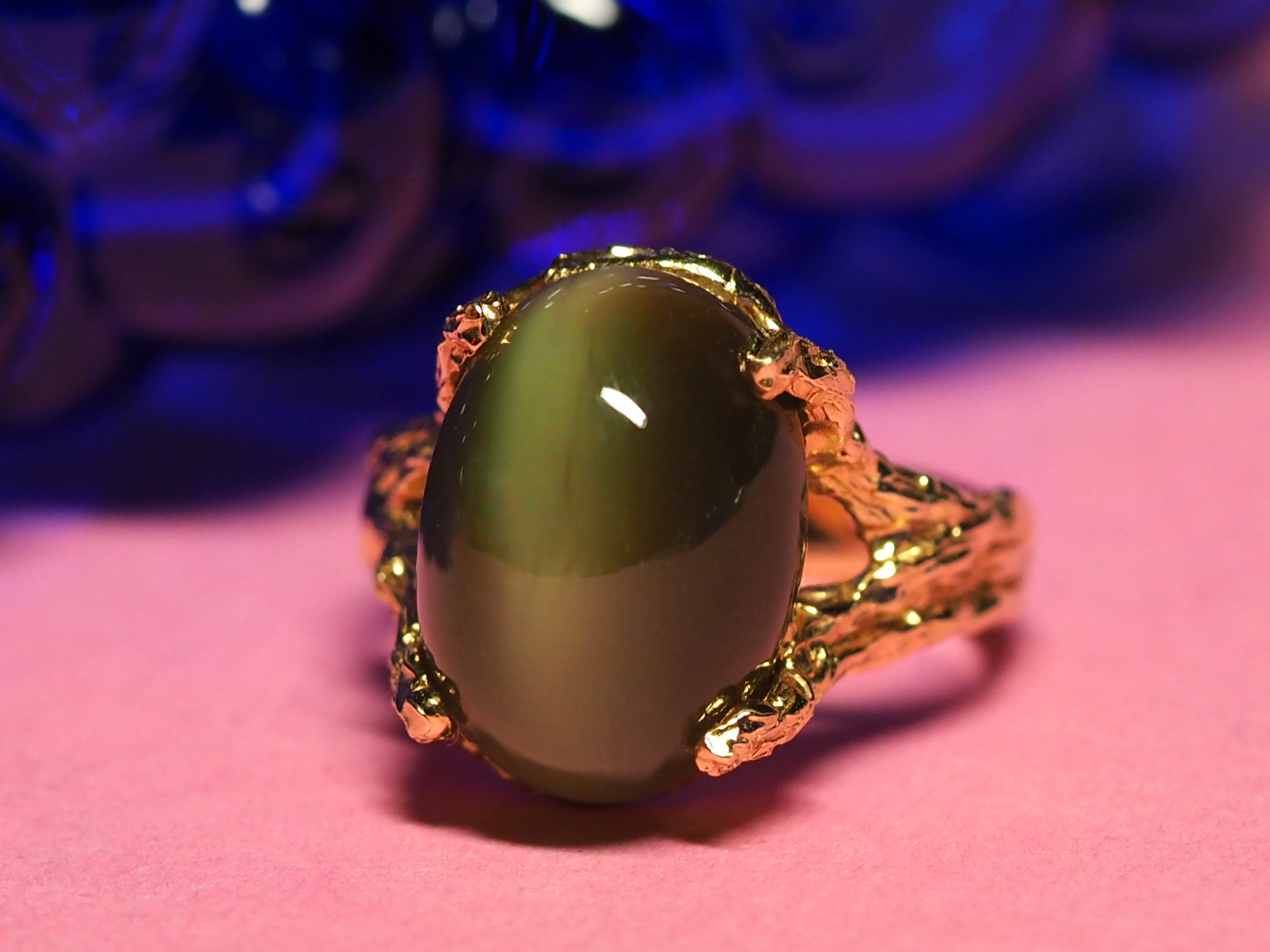 nephrite gold ring